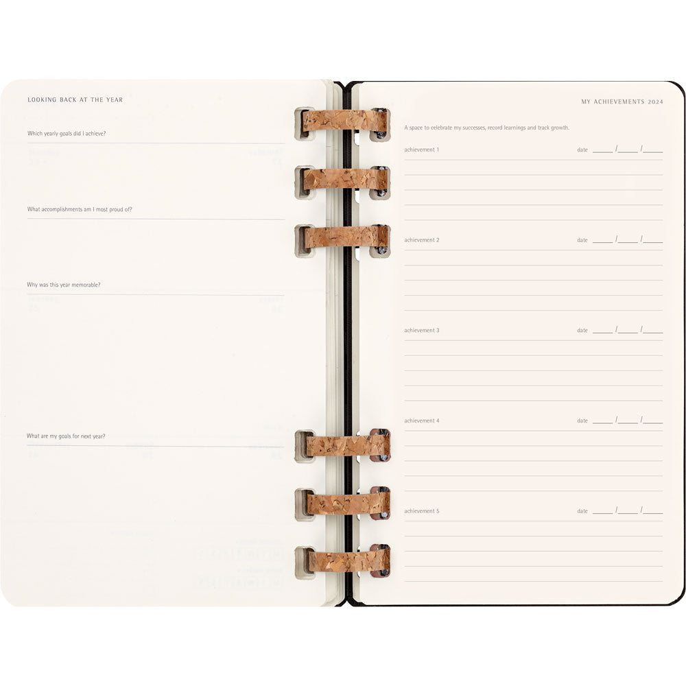 Moleskine 12 Month Spiral Planner HC Large Black