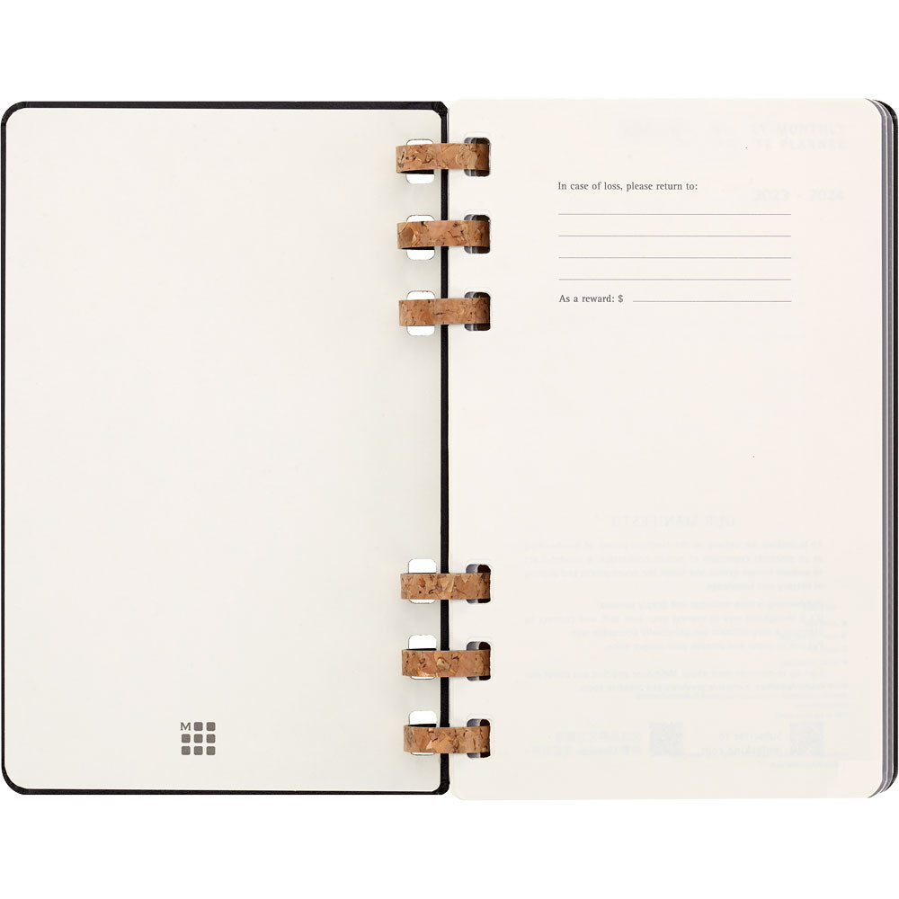 Moleskine 12 Month Spiral Planner HC Large Black