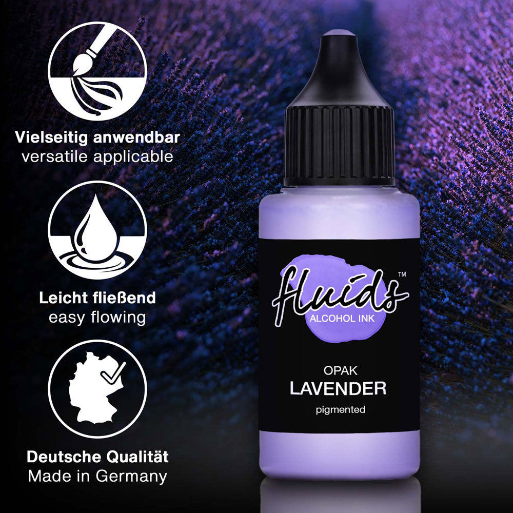 Octopus Fluids Alcohol Ink Opak Lavendar Violet 30ml