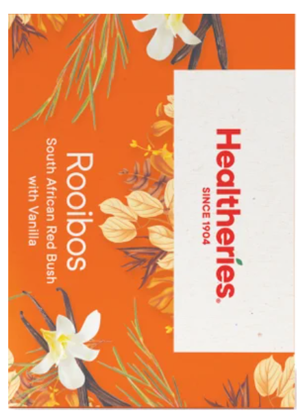 Healtheries Rooibos Vanilla Tea Tea Bags 40pk