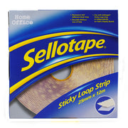Sellotape Sticky Loop Strip Permanent 25mm x 12m - Cafe Supply