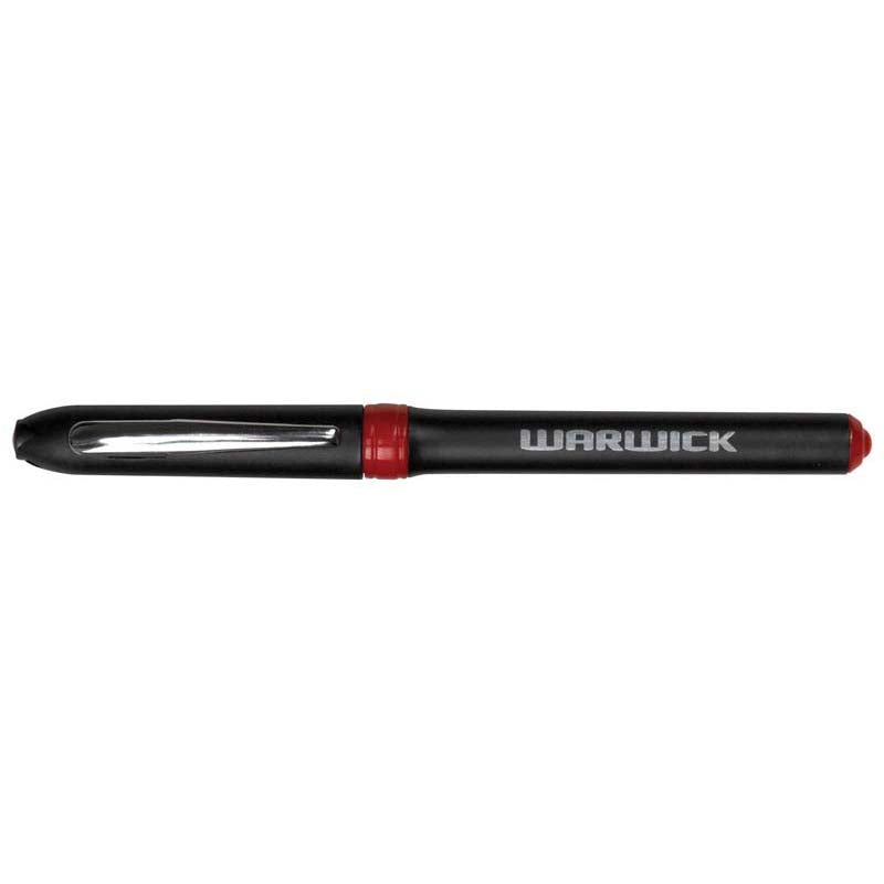 Warwick Pen Rollerball Capped Medium Blue Black Red 3 Pack - Cafe Supply