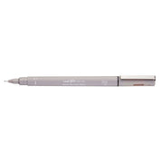 Uni Pin Fineline Permanent 0.1 mm Light Grey