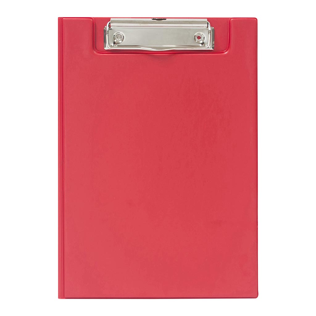 OSC Clipboard PVC Double A5 Red