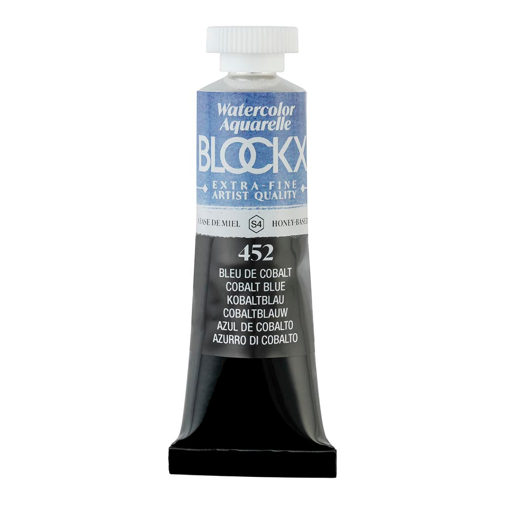BLOCKX Watercolour Tube 15ml S4 452 Cobalt Blue