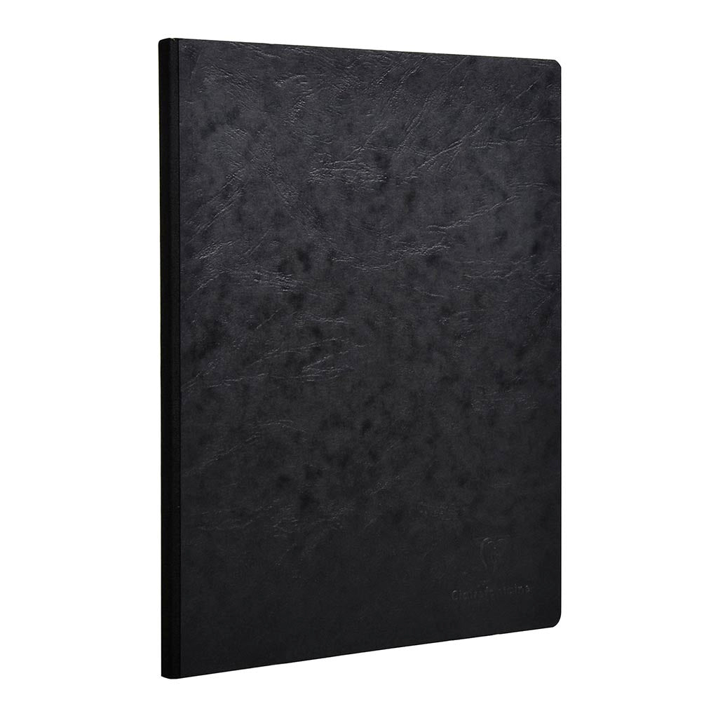 Age Bag Clothbound Notebook A4 Lined Black