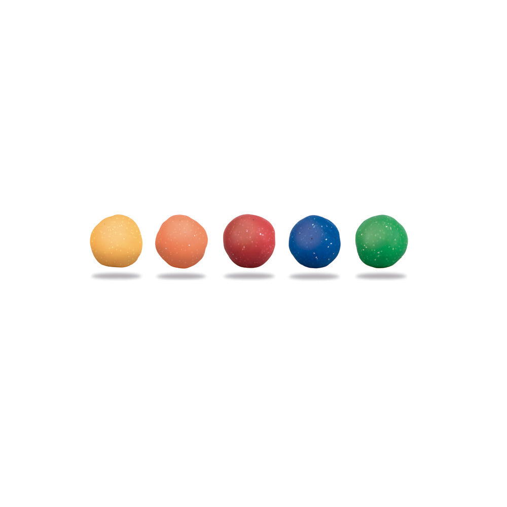 Milan Soft Dough Glitter Colours Assorted Pack 5 - Cafe Supply