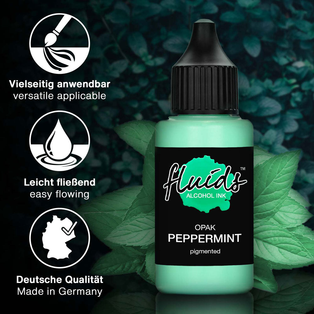 Octopus Fluids Alcohol Ink Opak Peppermint Green 30ml