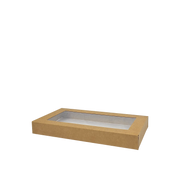 Green Choice Small Catering Tray Lid with PLA Window