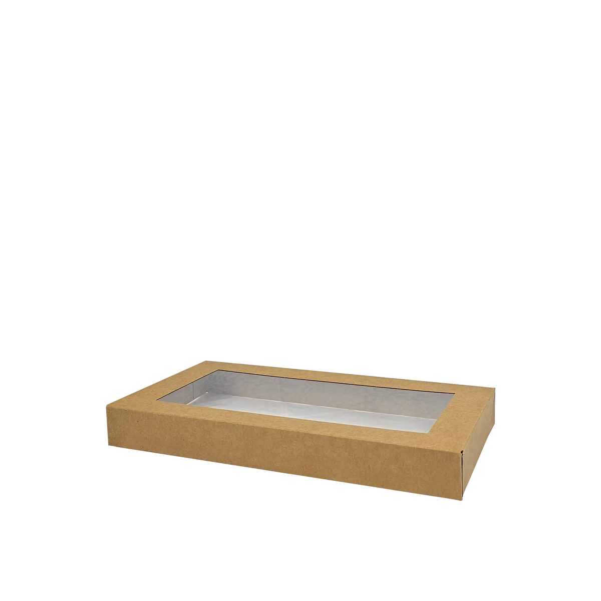 Green Choice Small Catering Tray Lid with PLA Window