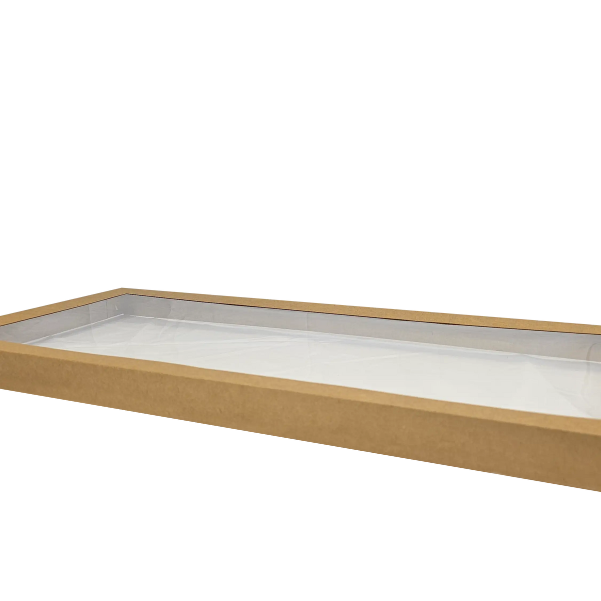 Green Choice Large Catering Tray Lid with PLA Window