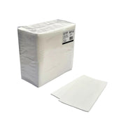 Green Choice Quilted Dinner Napkin - White - 1/8 fold - 2 ply