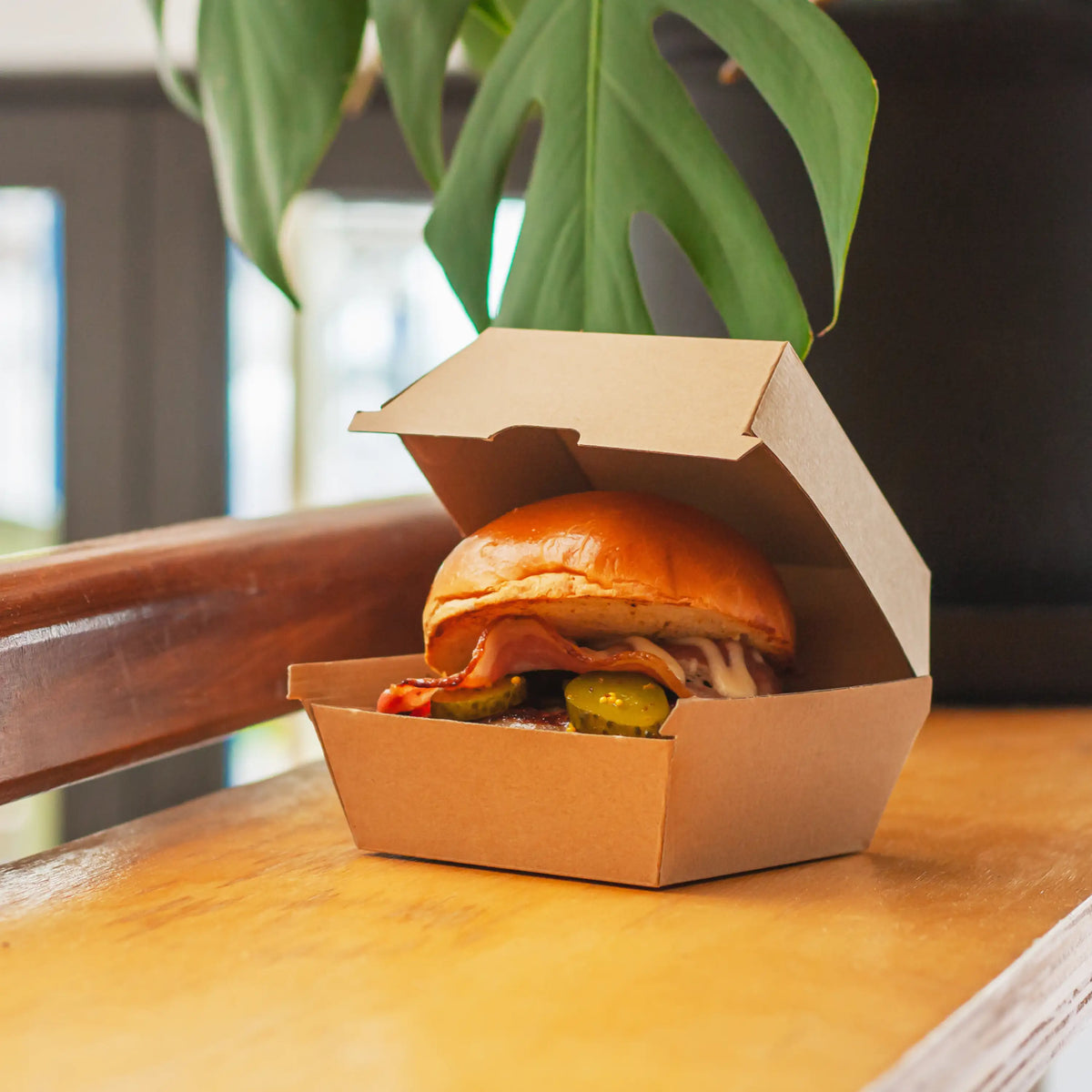 Green Choice Corrugate Burger Box