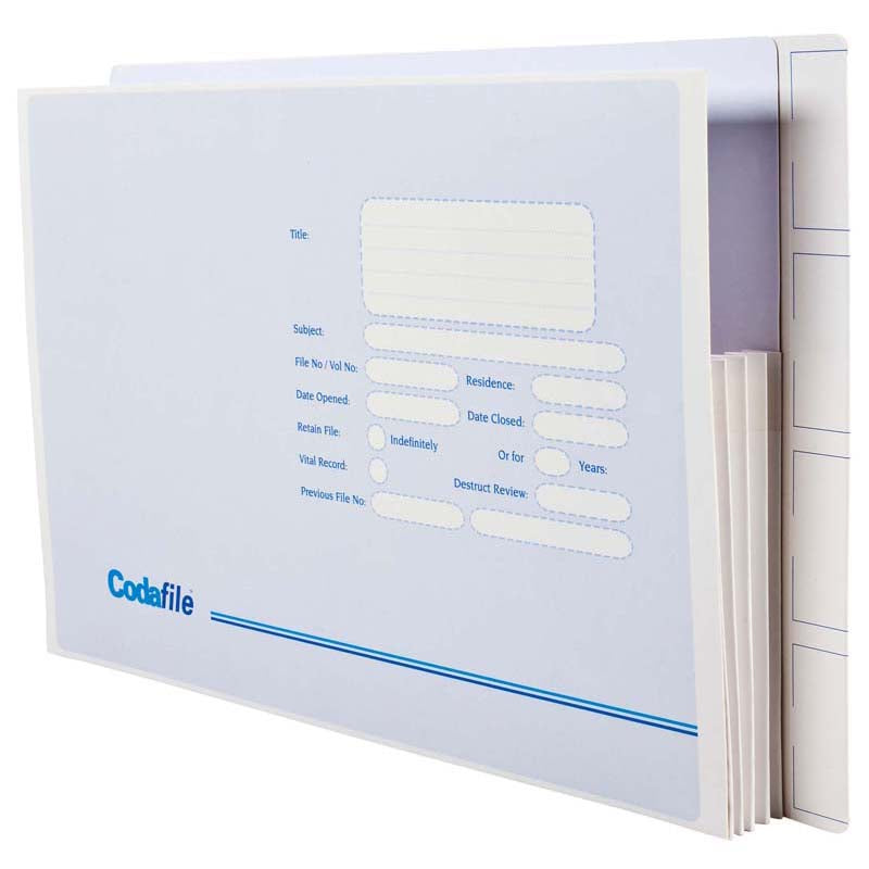 Codafile Concertina Box 25 - Cafe Supply