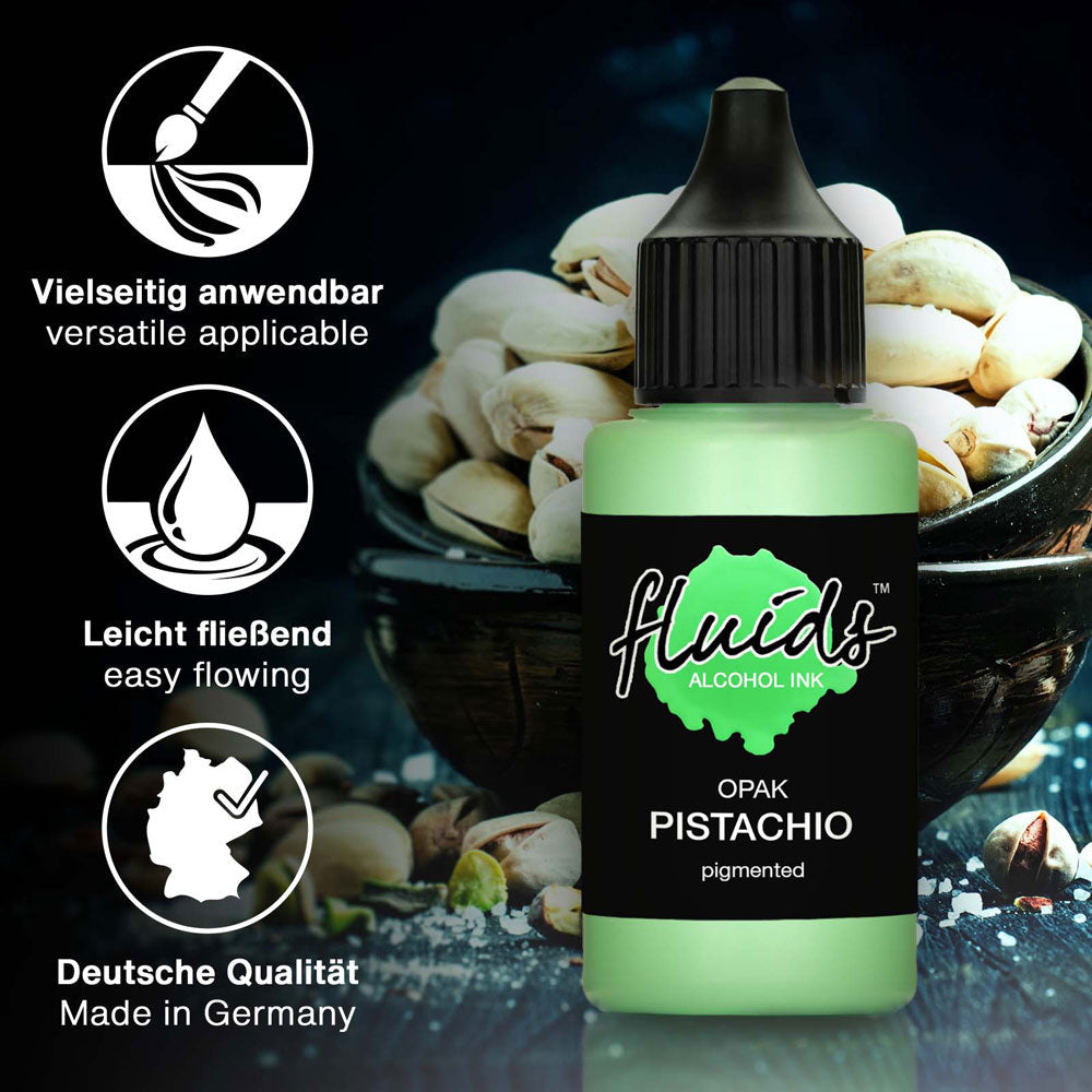 Octopus Fluids Alcohol Ink Opak Pistachio Green 30ml