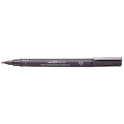 Uni Pin Fineline Permanent Brush Tip Dark Grey