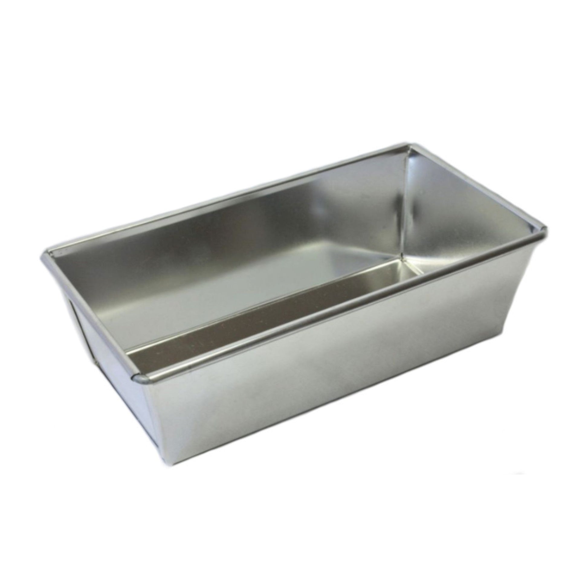 S/S Banana Loaf Tin, Top: 190x90x55mm, Base size: 170x75mm - Cafe Supply