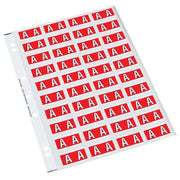 Codafile Label Alpha A 25mm Pack 5 Sheets - Cafe Supply
