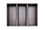 700gm Bread Pan - (Set of 3) Teflon Coated - Cafe Supply