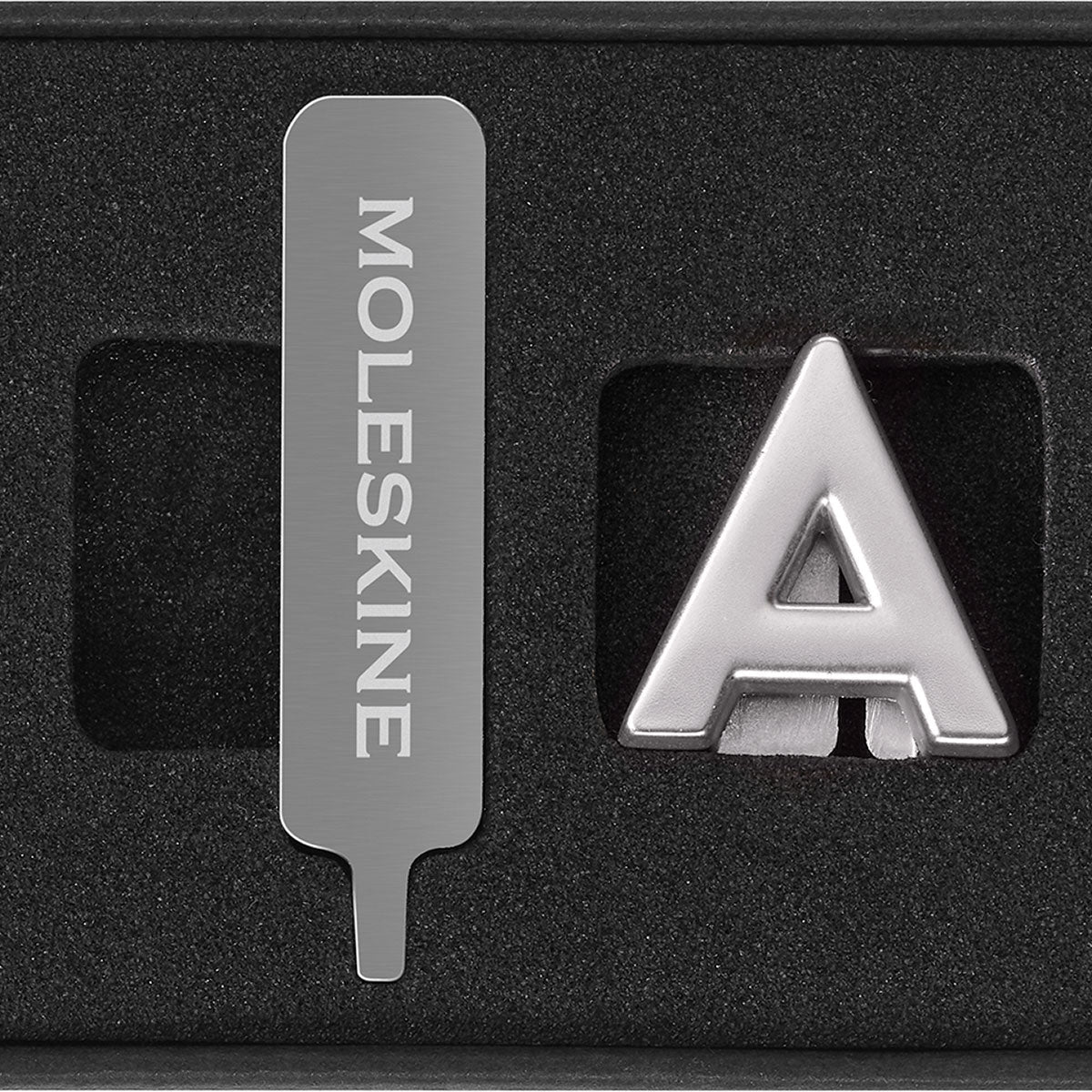 Moleskine Pins A Silver
