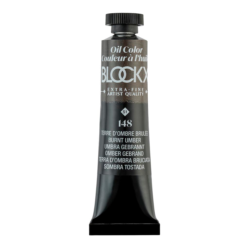 BLOCKX Oil Tube 20ml S1 148 Burnt Umber