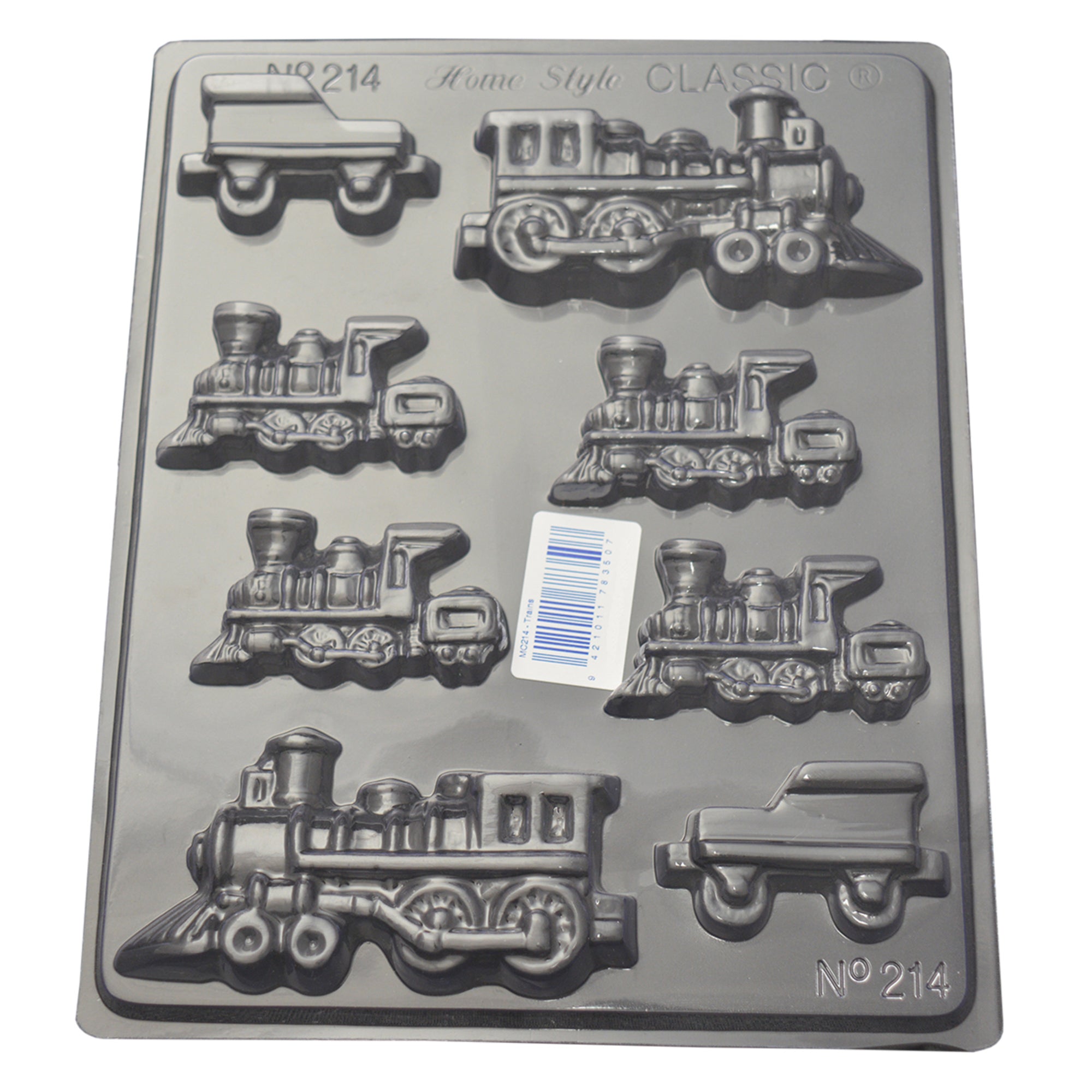 Trains Mould 0.6mm - Cafe Supply