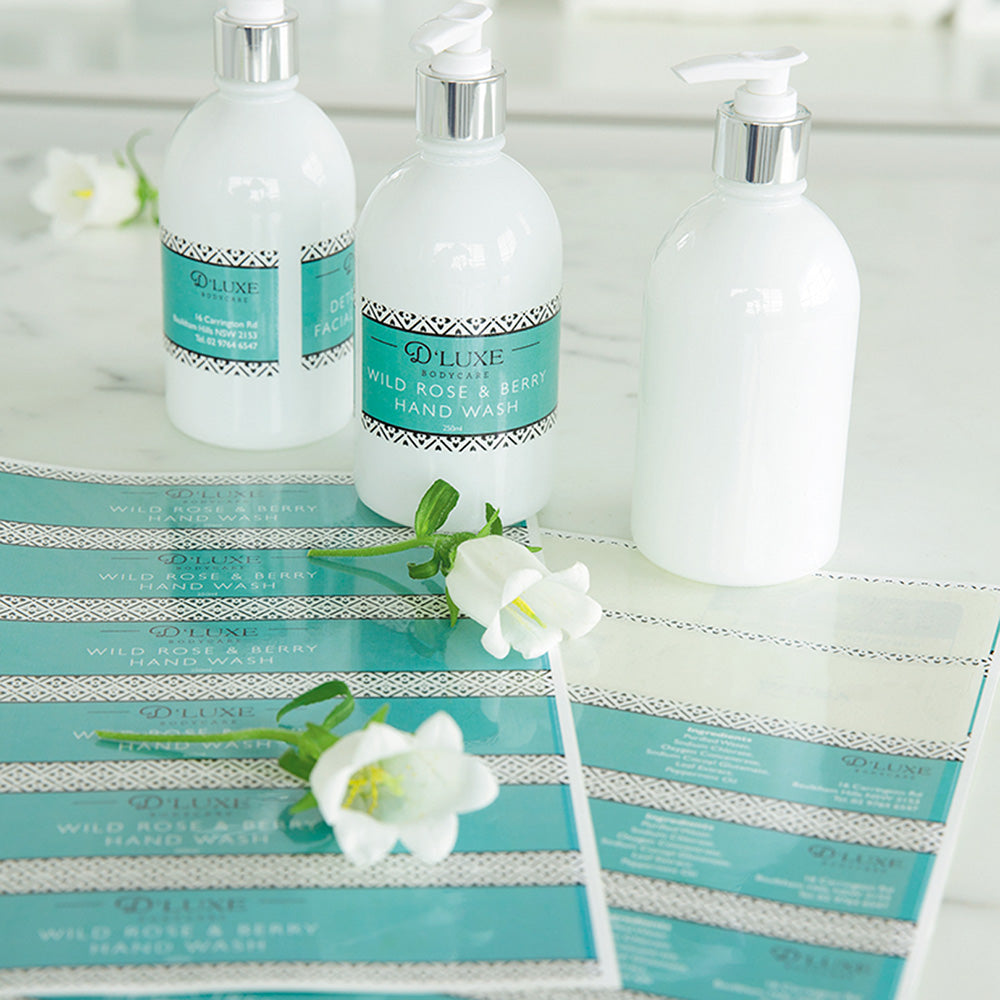 Avery Label L7146 Wrapround White Durable Laser 196x51mm 5up 12 Sheets - Cafe Supply