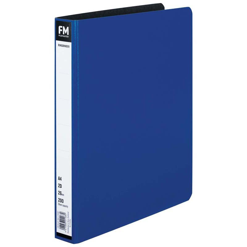 FM Ringbinder A4 Blue Trunk Board - Cafe Supply