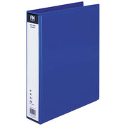 FM Binder Overlay A4 2/38 Light Blue Insert Cover - Cafe Supply