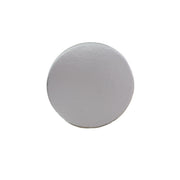 175mm or 7" Round 2mm Cake Card Silver - Bundle of 100 - Cafe Supply
