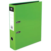 FM Binder Vivid Lime Green Foolscap Lever Arch - Cafe Supply