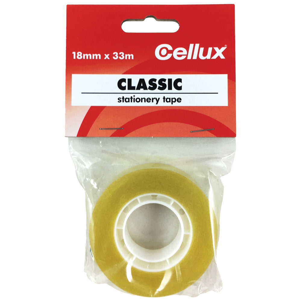 Cellux P1801018 Classic Tape 18mmx33m - Cafe Supply
