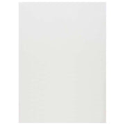 FM Presentation Folder Gloss White Double Pocket 50 Pack 250gsm - Cafe Supply