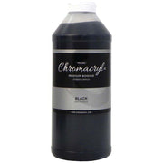 Chromacryl Acrylic Paint Student 1 Litre Black - Cafe Supply