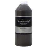 Chromacryl Acrylic Paint Student 1 Litre Burnt Umber - Cafe Supply