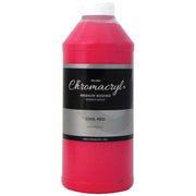 Chromacryl Acrylic Paint Student 1 Litre Cool Red - Cafe Supply