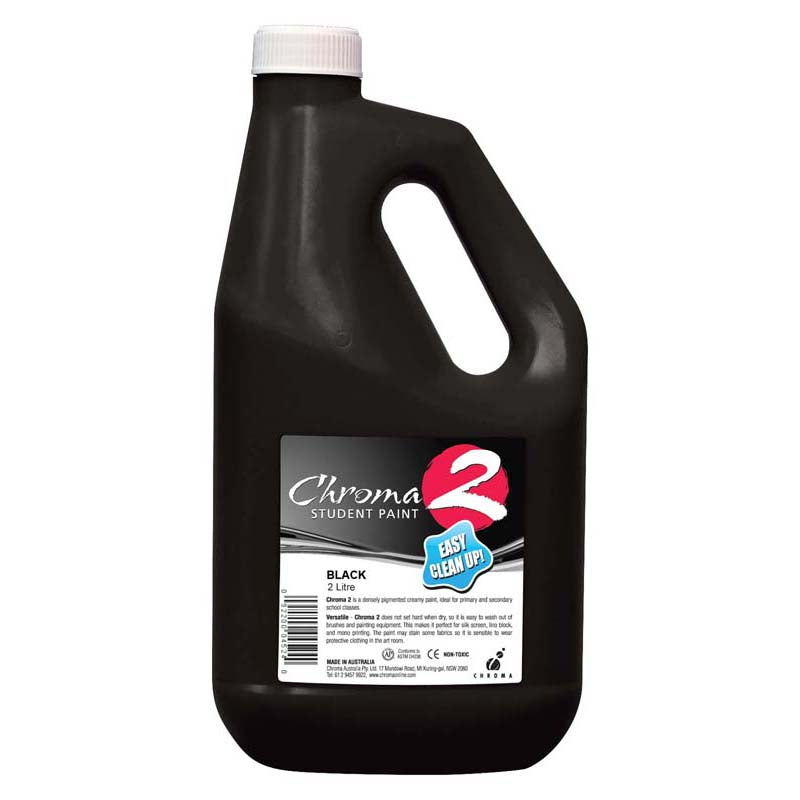 Chroma C2 Paint 2 Litre Black - Cafe Supply