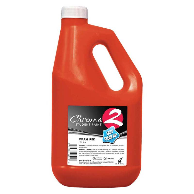 Chroma C2 Paint 2 Litre Warm Red - Cafe Supply