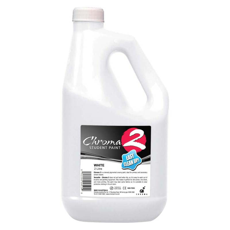 Chroma C2 Paint 2 Litre White - Cafe Supply