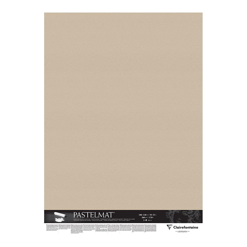 Pastelmat Paper 100x140cm Sand Pack of 5 INDENT ONLY