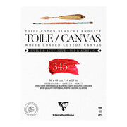 Cotton Canvas Pad White 36x48cm 345g 10sh