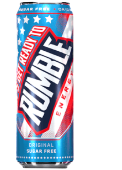 Let's Get Ready To Rumble Original Sugar Free Energy Drink 500ml