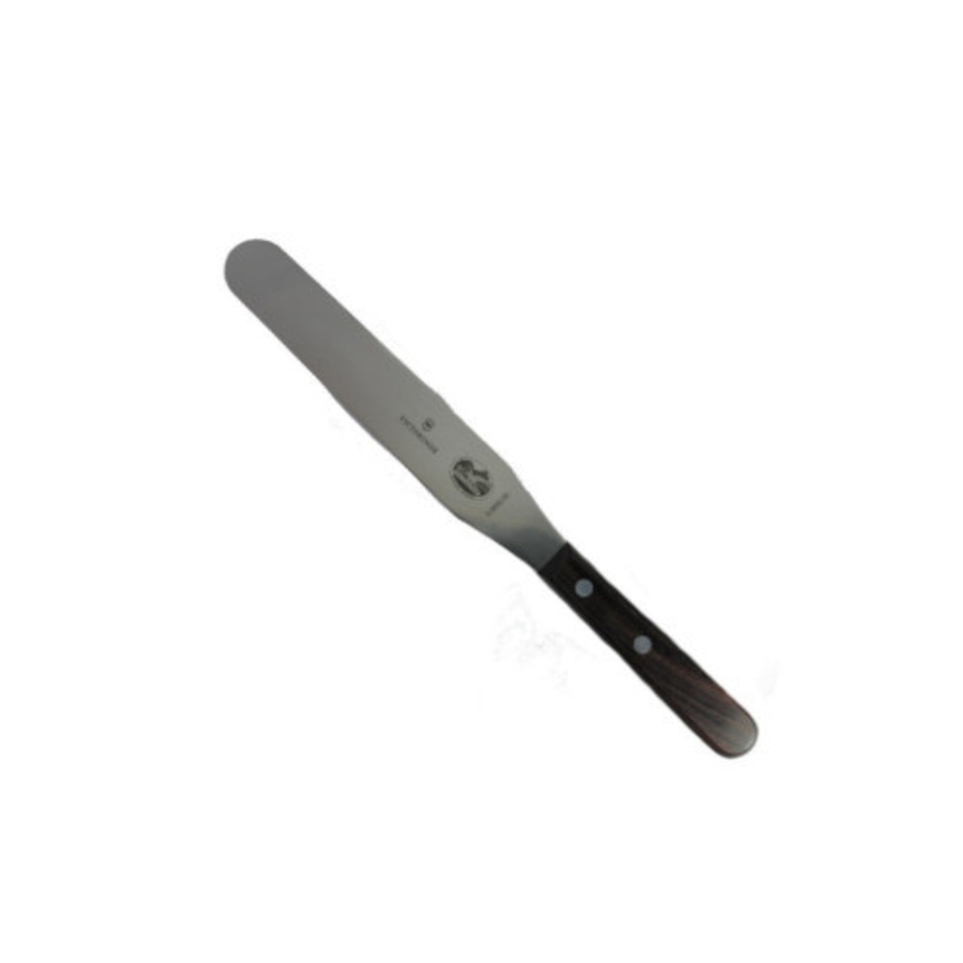 Straight Pallette Knife, 12cm (Flexible spatulas Rosewood Handle) - Cafe Supply