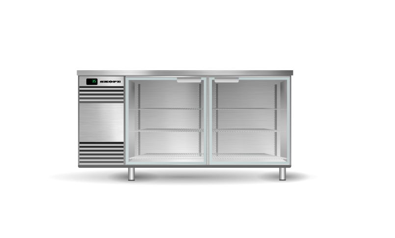 Skope Glass Chiller 2 Door