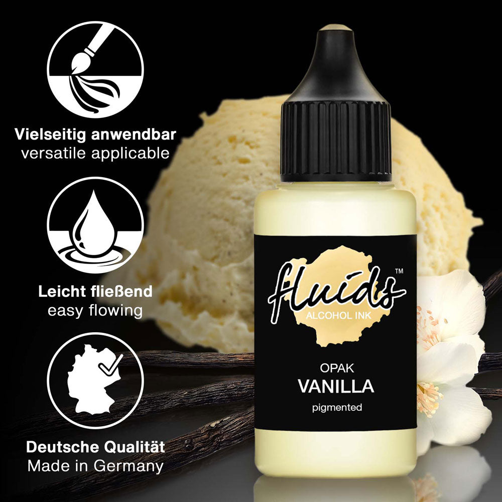 Octopus Fluids Alcohol Ink Opak Vanilla Yellow 30ml