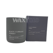 290g Soy Wax Candle in Slate Vessel - Black Currant Sorbet - Cafe Supply