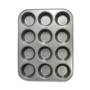 Regular Muffin Teflon Coated - Cup size: 70x50x35mm 12 Cup - Cafe Supply
