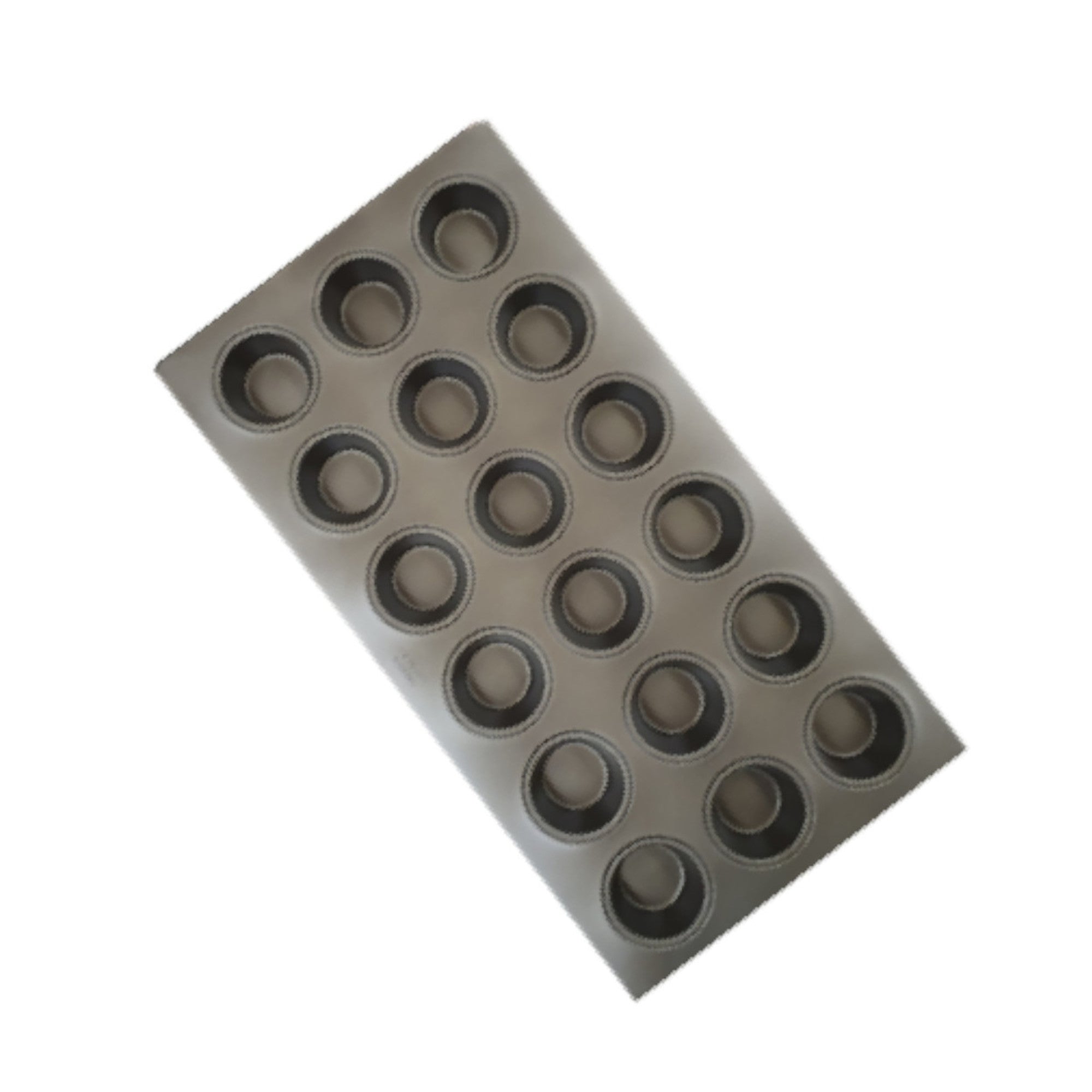 16" Texas Muffin Tray - 6x3 rows Teflon (18) - Cafe Supply