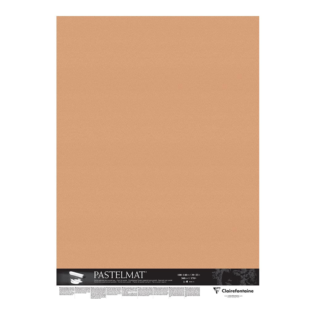 Pastelmat Paper 100x140cm Sienna Pack of 5 INDENT ONLY
