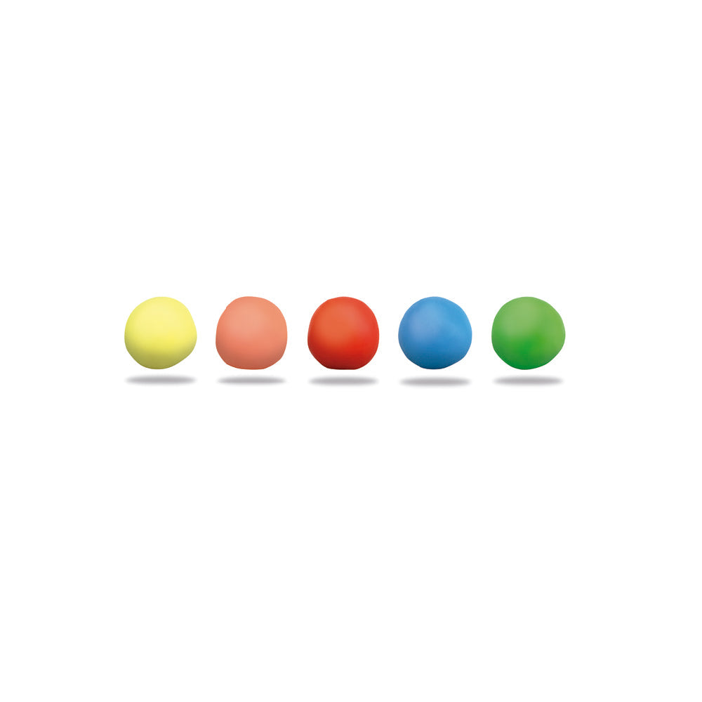 Milan Soft Dough Neon Colours Assorted Pack 5 - Cafe Supply